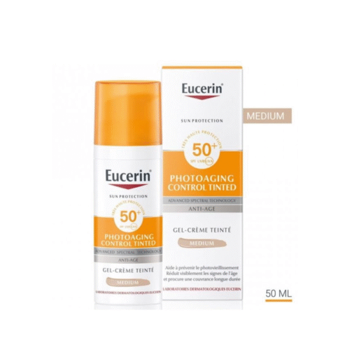 Eucerin – Photoaging Control Gel Crème SPF50+ Teintée 50 ml-VENTE FLASH