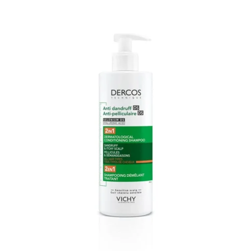Vichy Dercos Anti‑Dandruff DS – Shampooing (Selenium DS + Acide Salicylique)